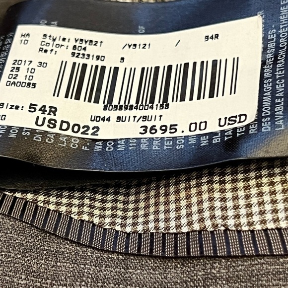 GIORGIO Armani authentic sports coat grey size44R Italian 54 gorpcore - Picture 12 of 16